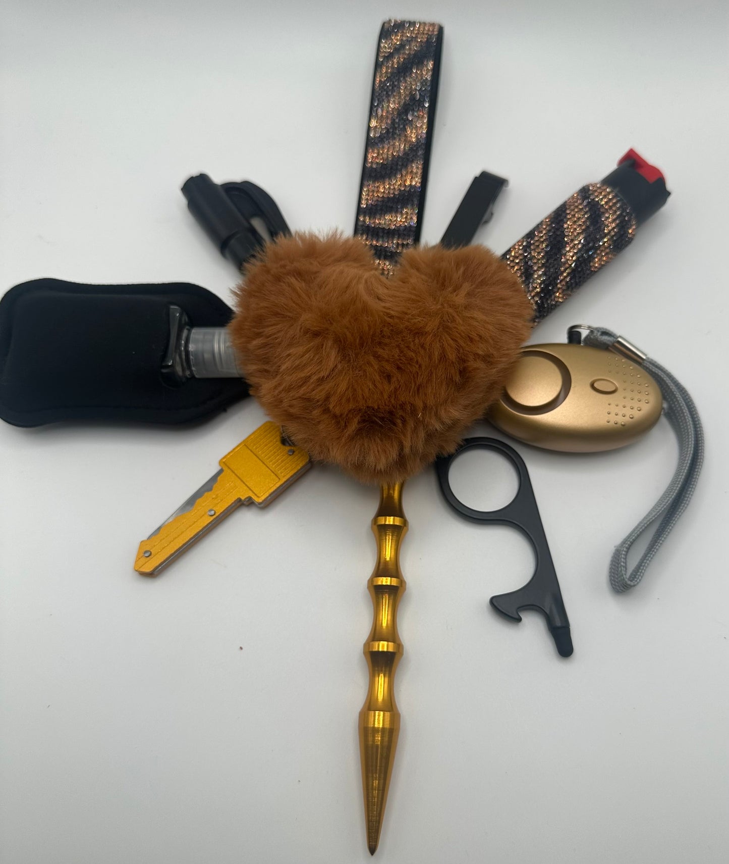 Black and Gold Zebra Print