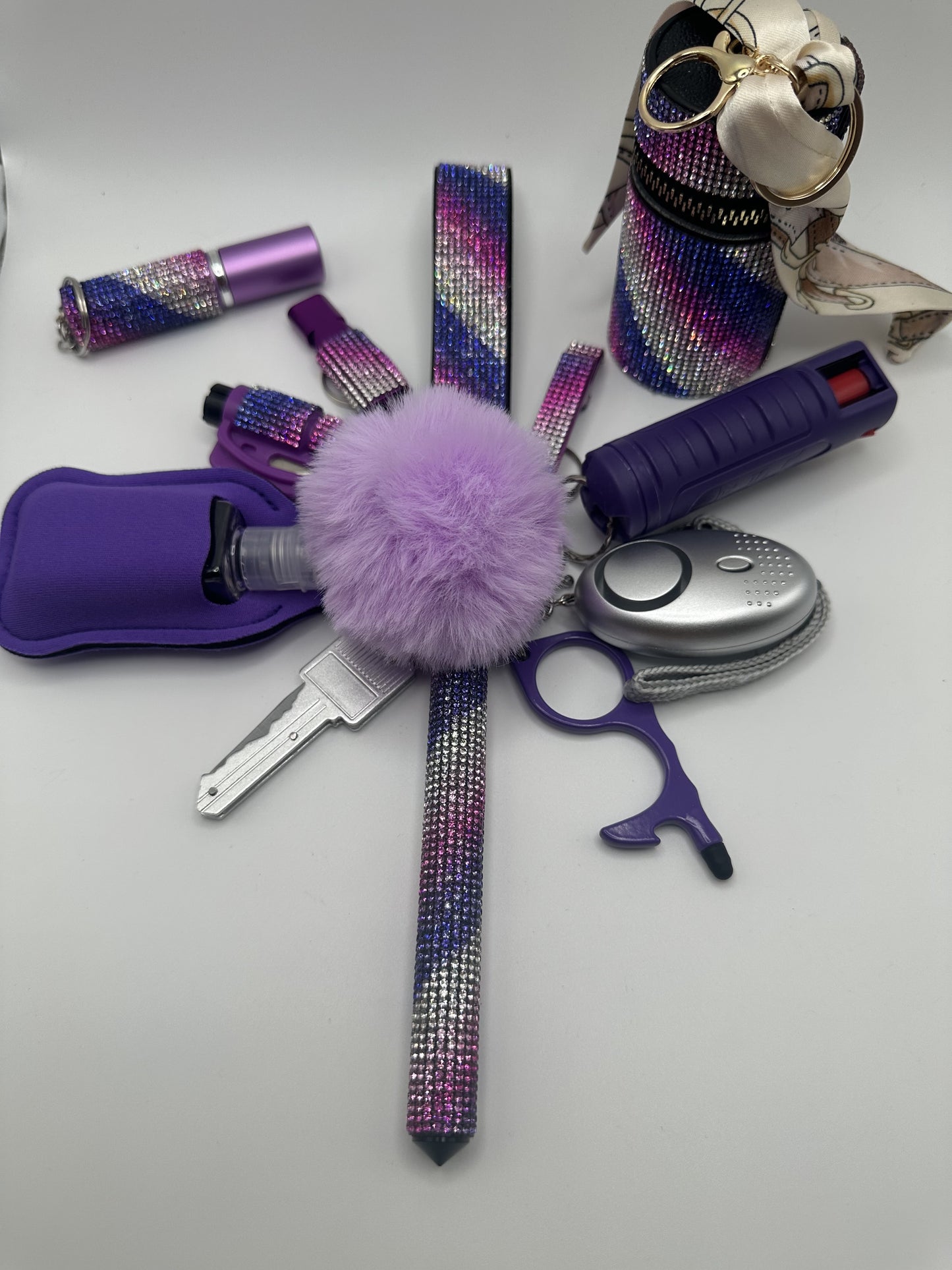 Bling Purple Diagonal