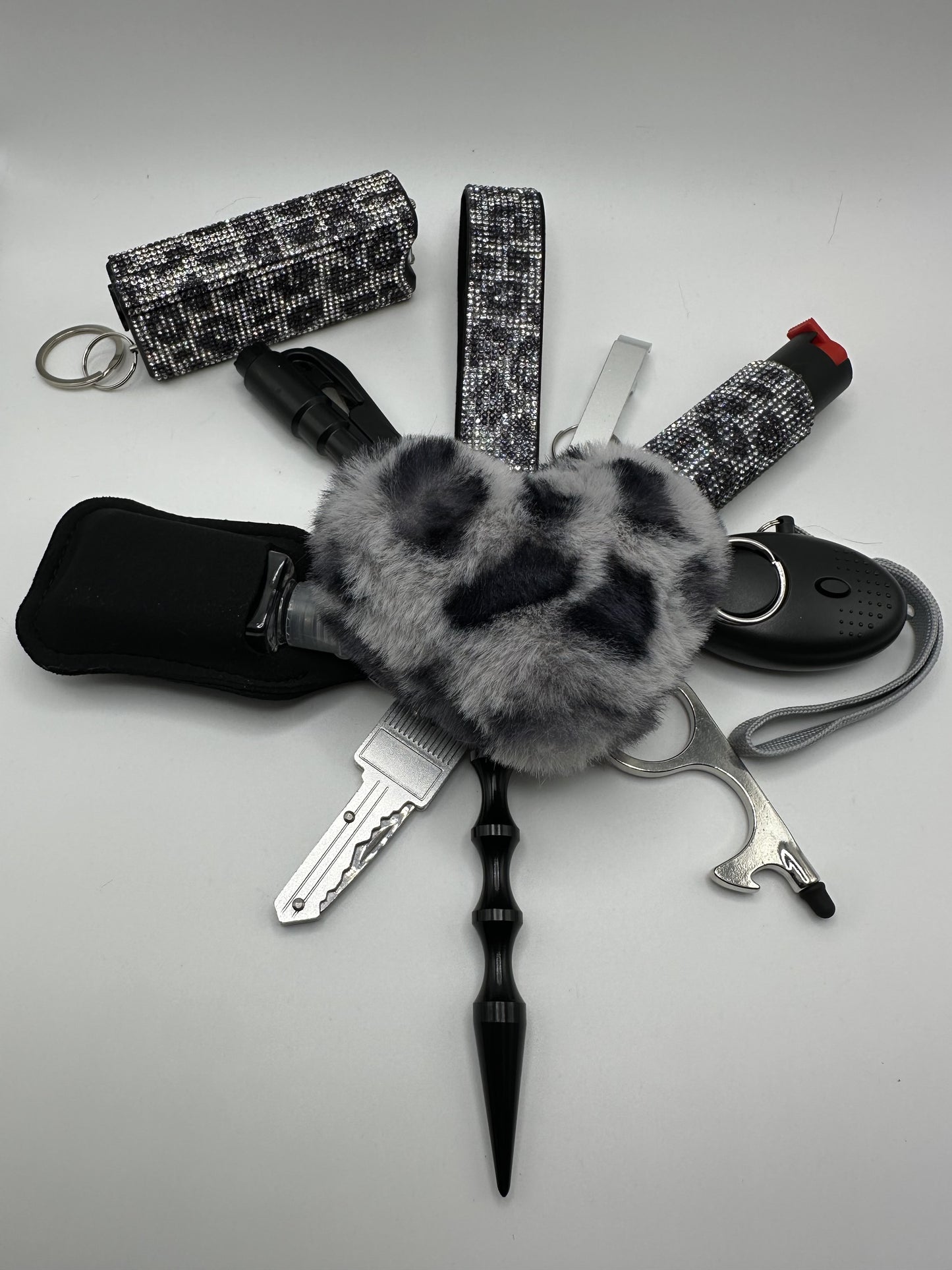 Black and Silver Cheetah