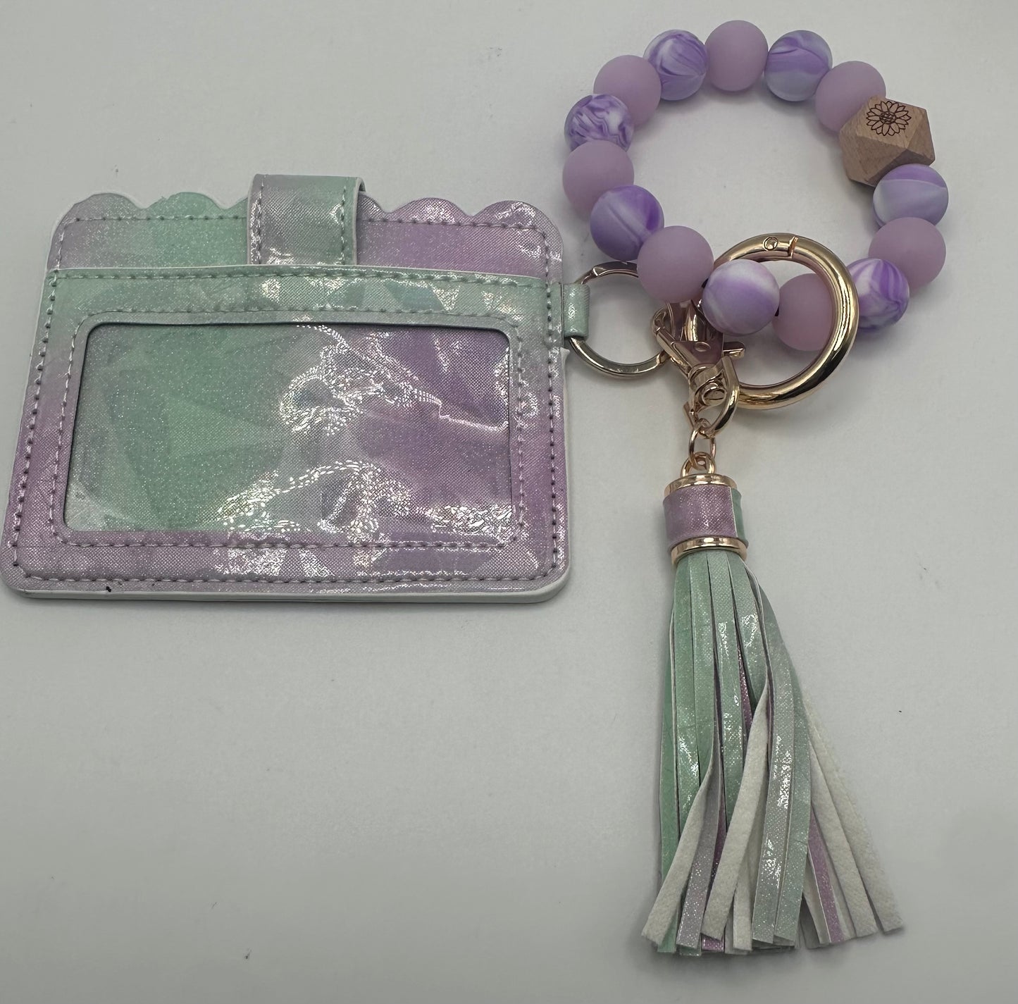 Luminous Beaded Wallet