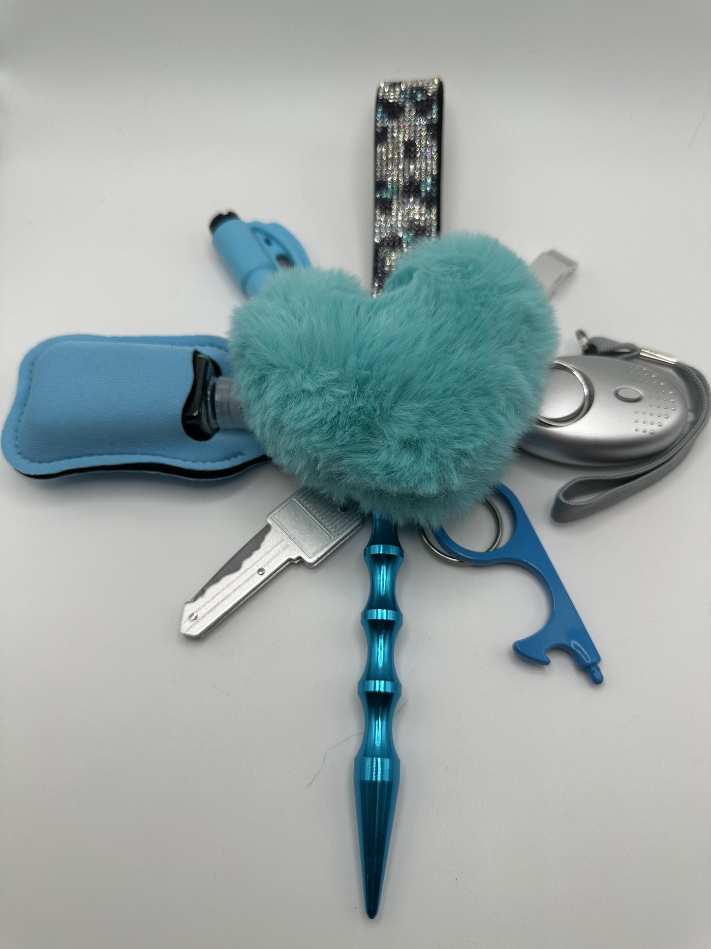 Blue and Silver Cheetah