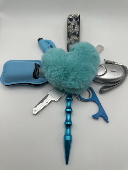 Blue and Silver Cheetah