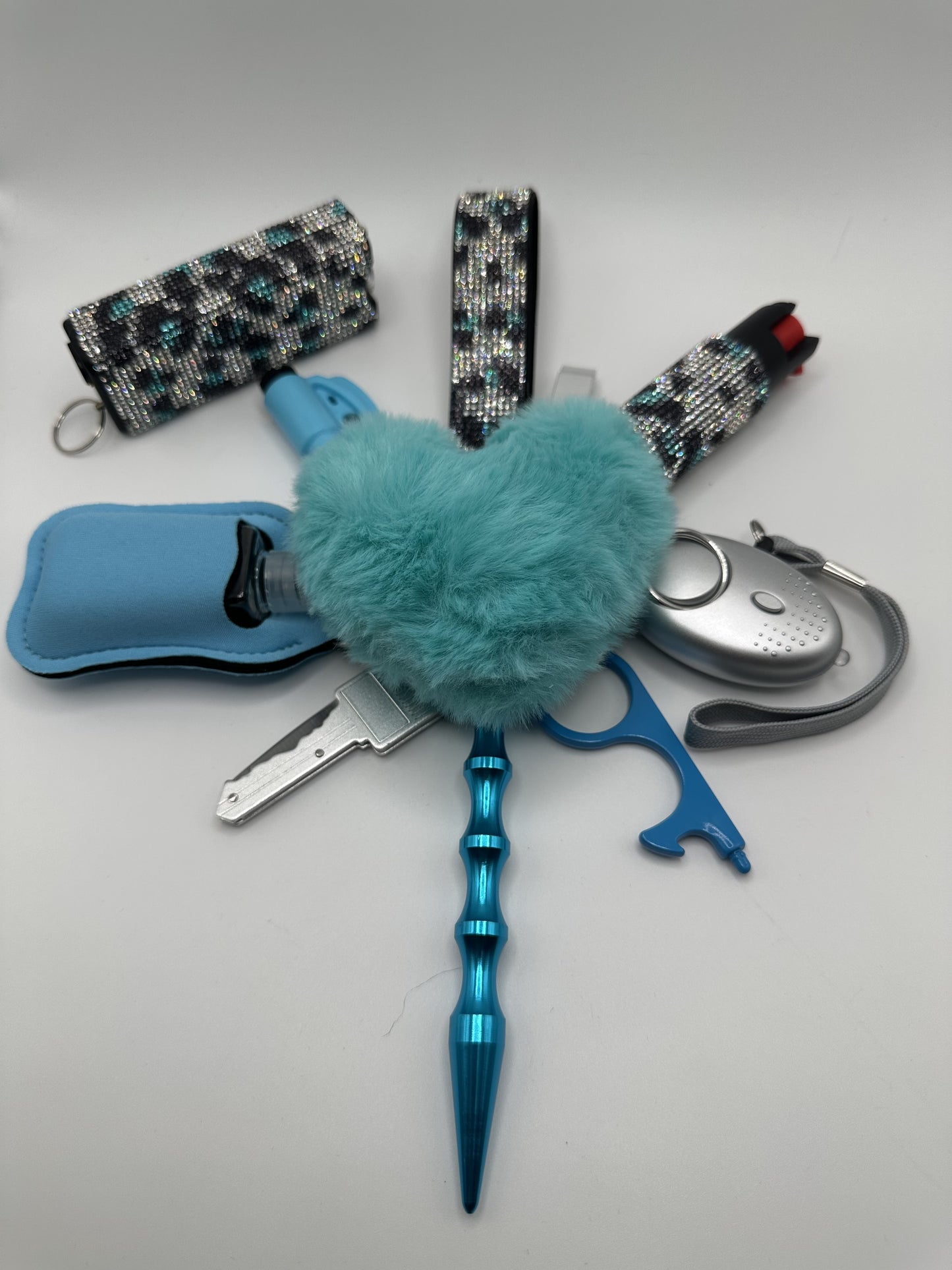 Blue and Silver Cheetah