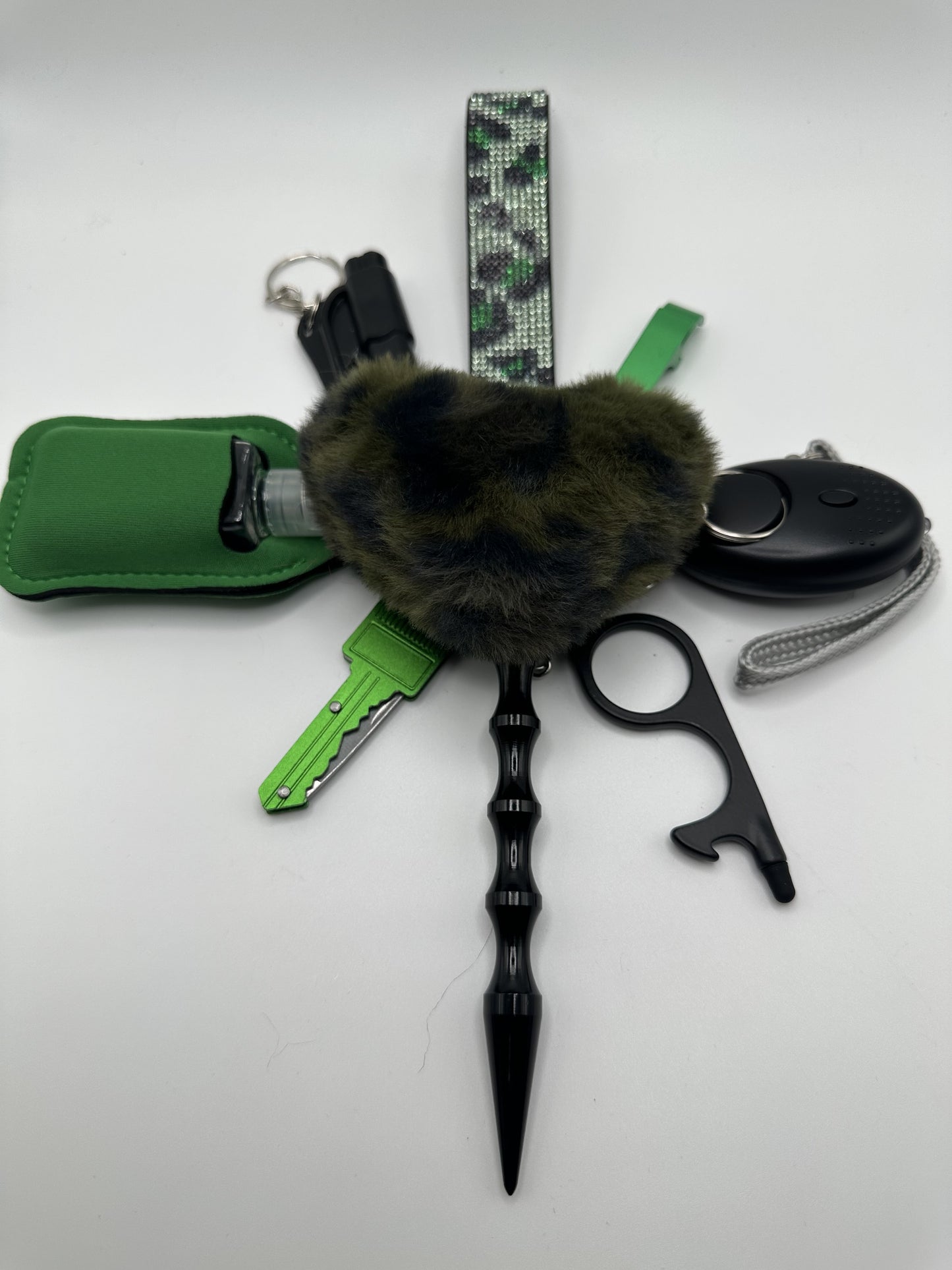 Green and Black Cheetah