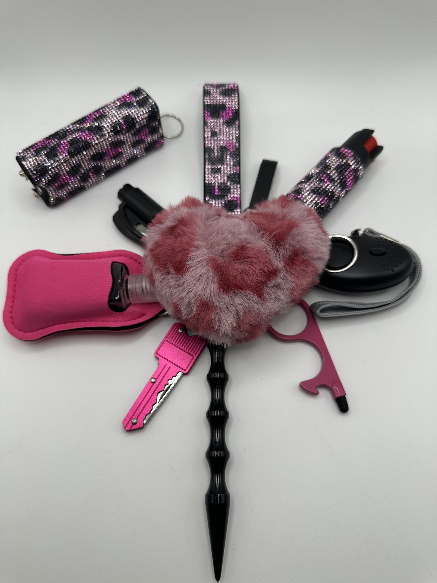 Pink and Black Cheetah