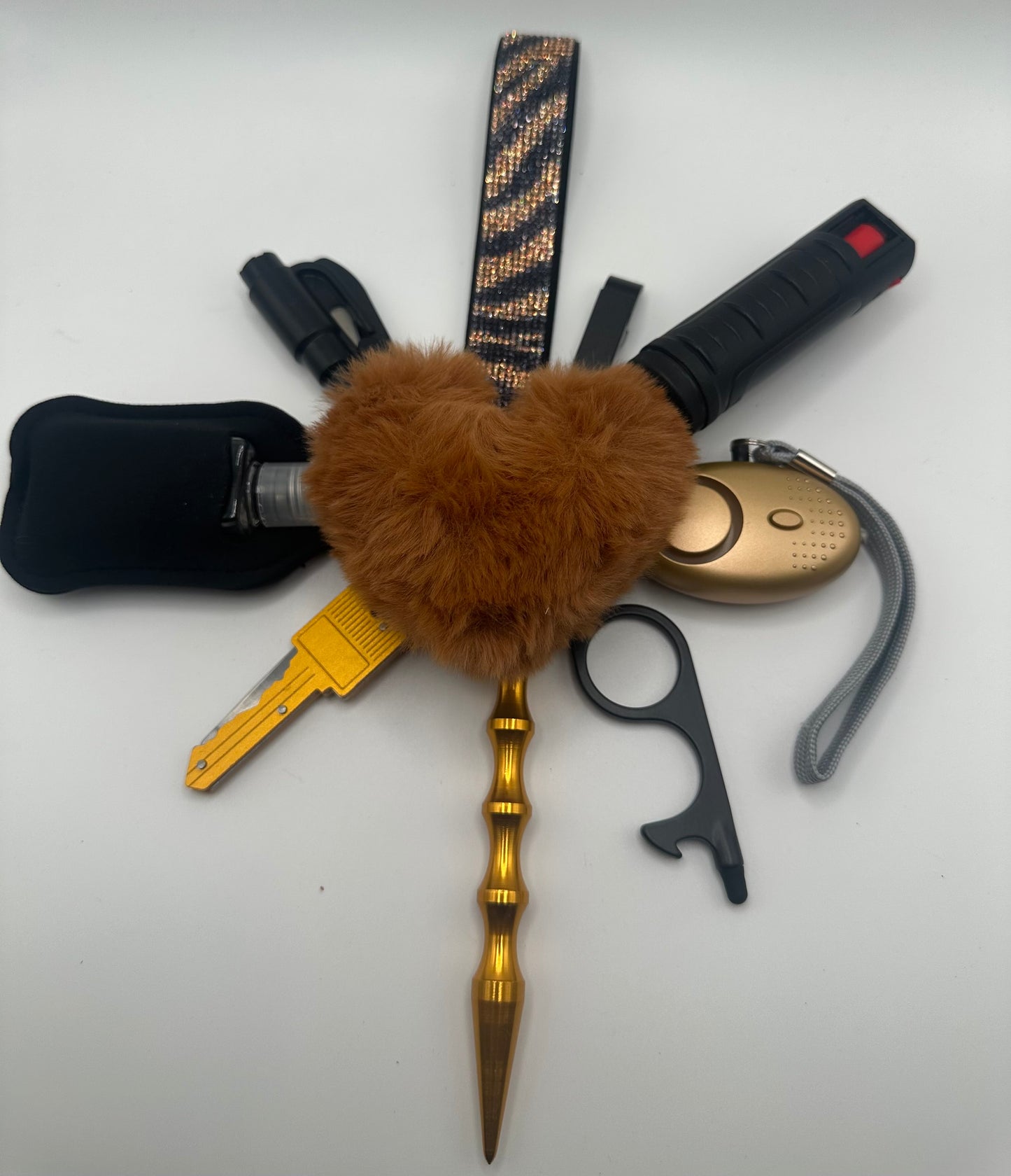 Black and Gold Zebra Print