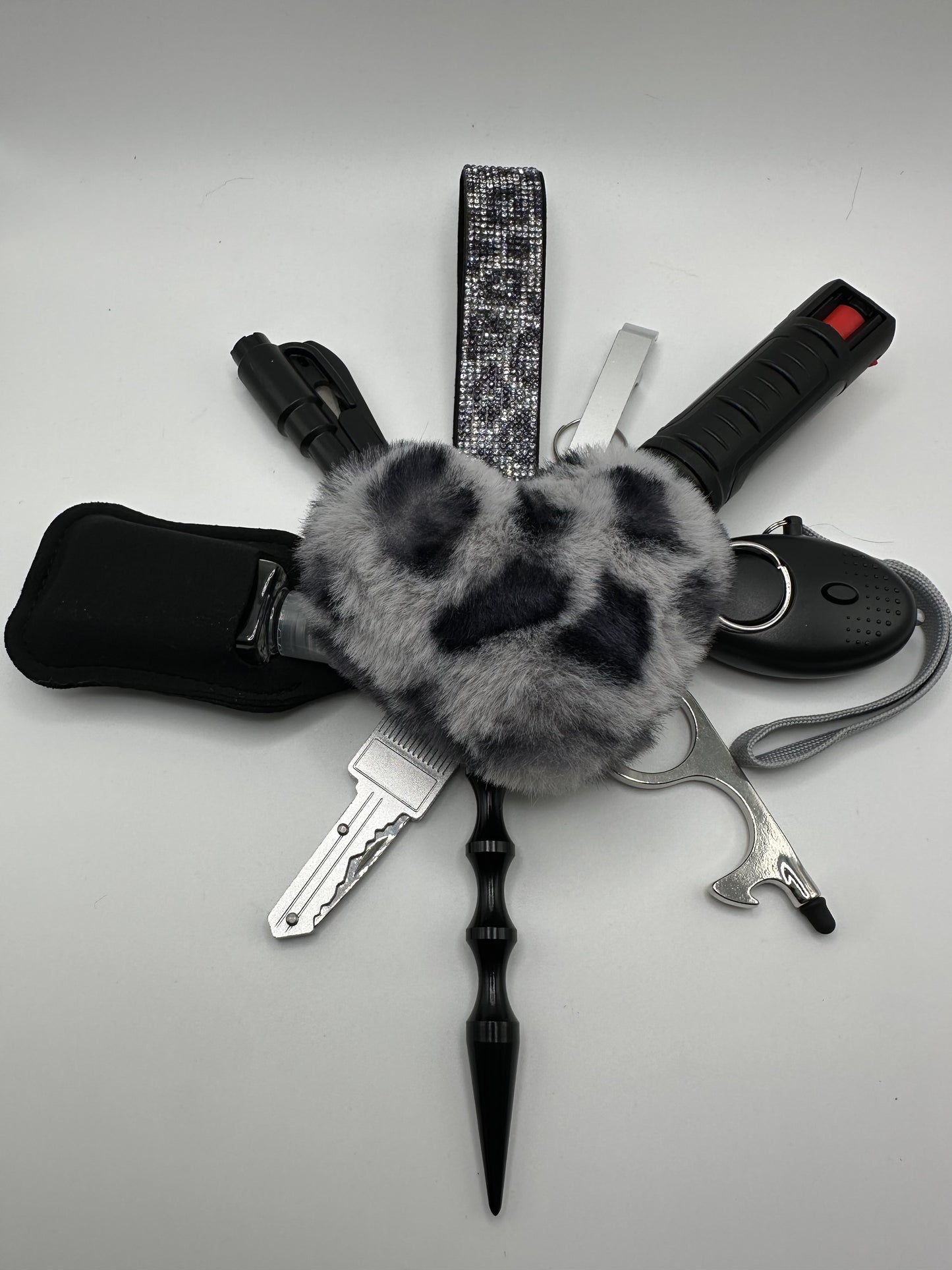 Black and Silver Cheetah