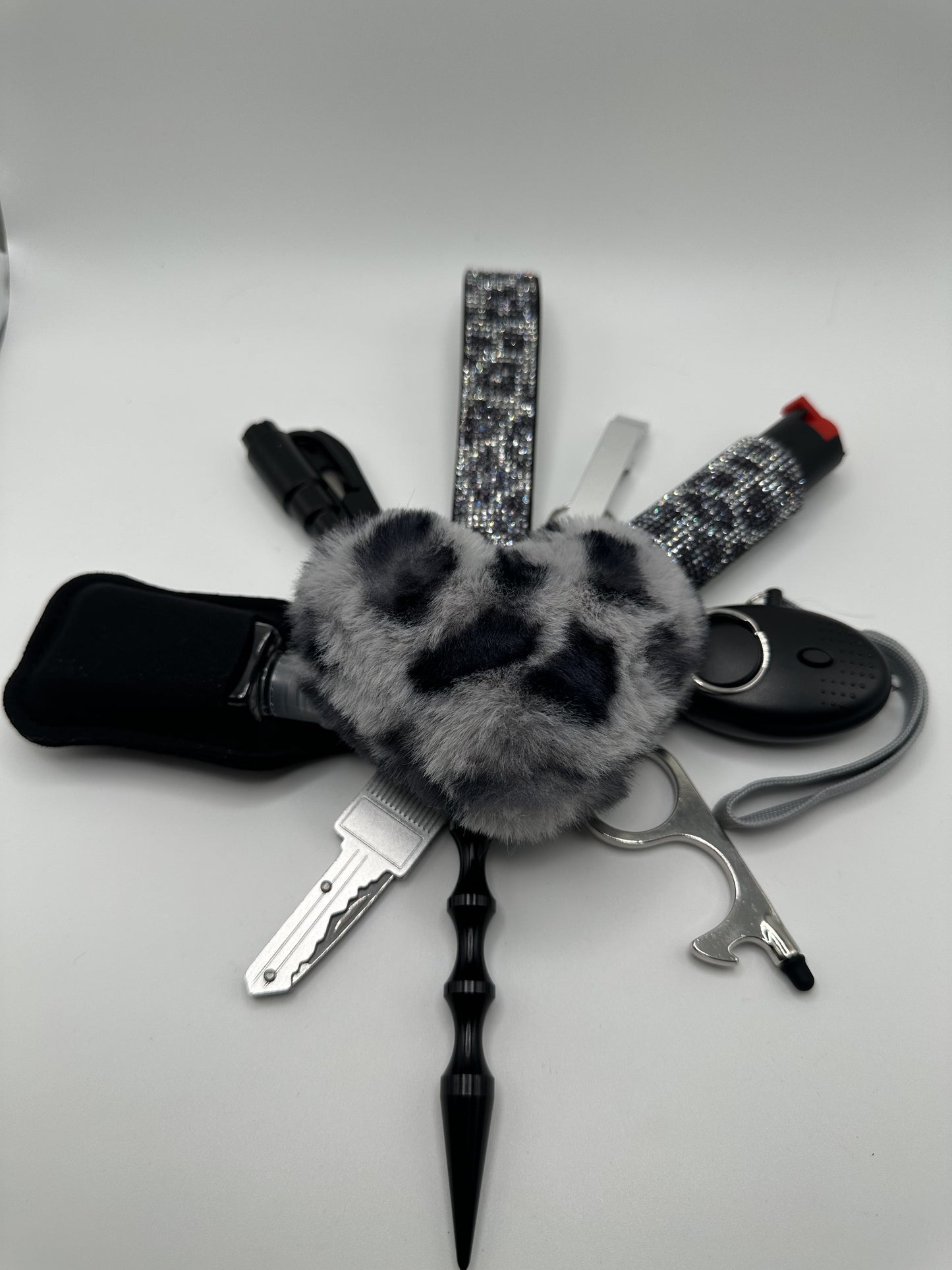 Black and Silver Cheetah