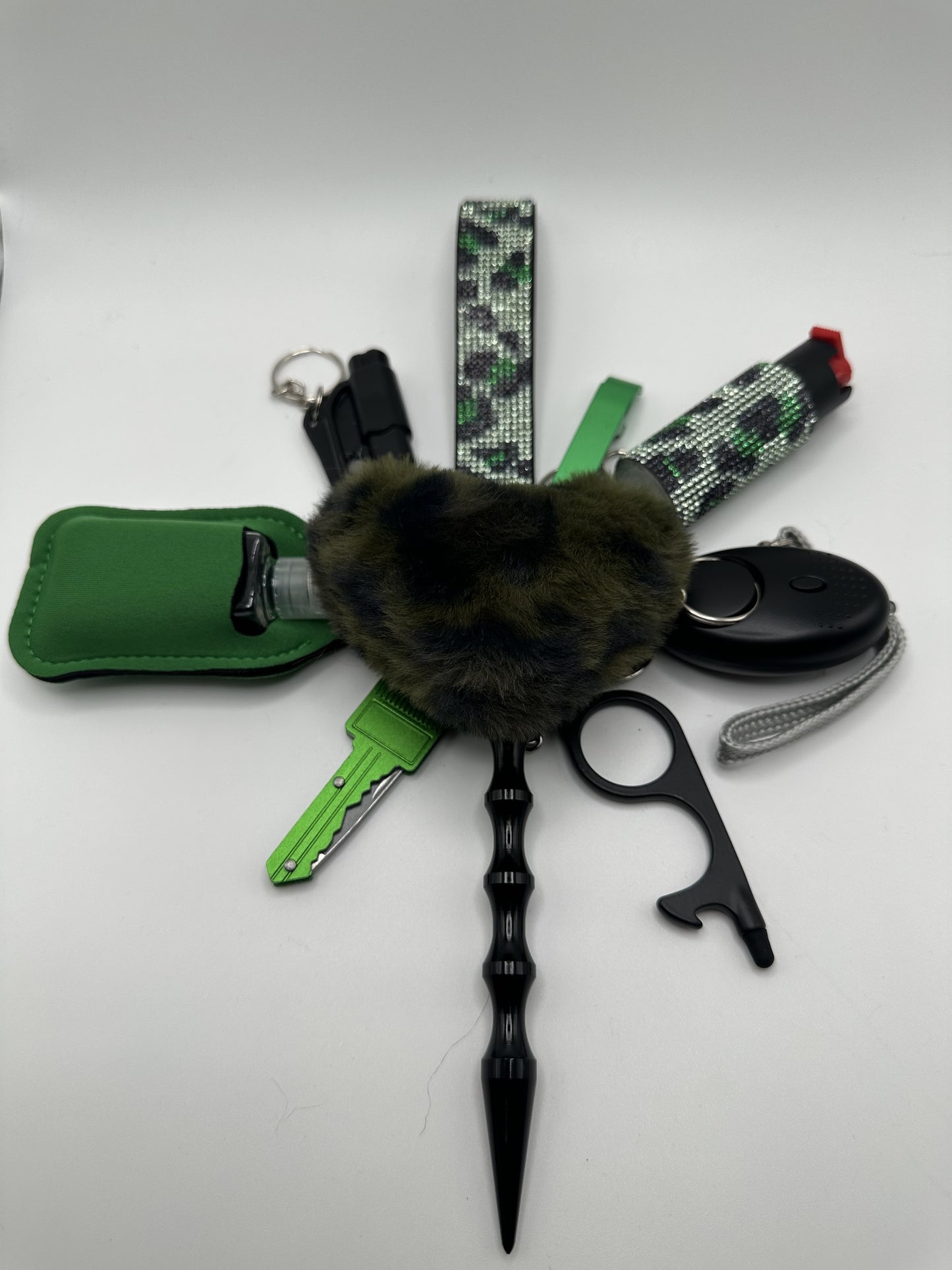 Green and Black Cheetah