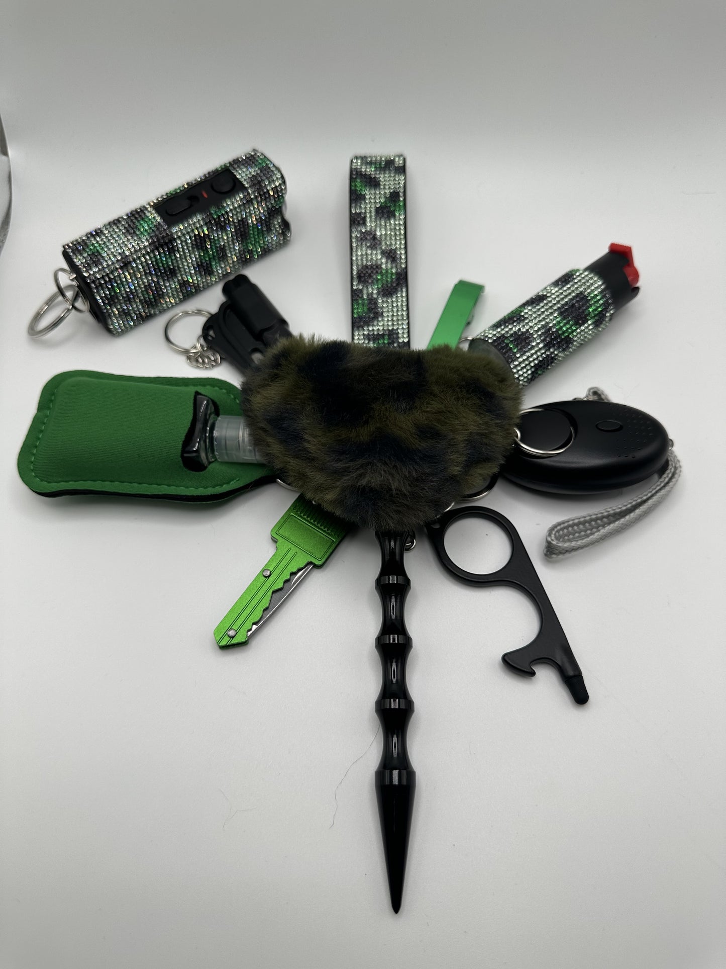 Green and Black Cheetah