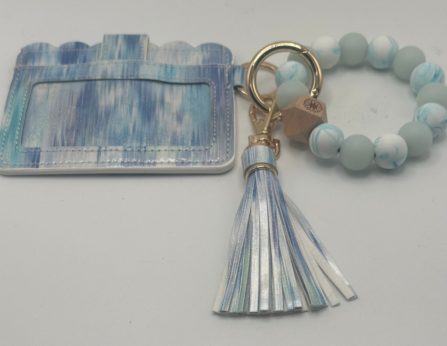 Luminous Beaded Wallet