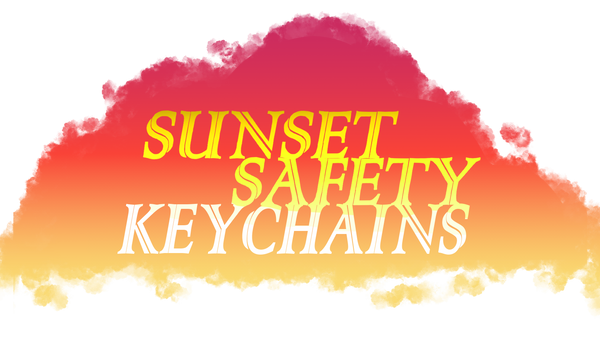 Sunset Safety Keychains